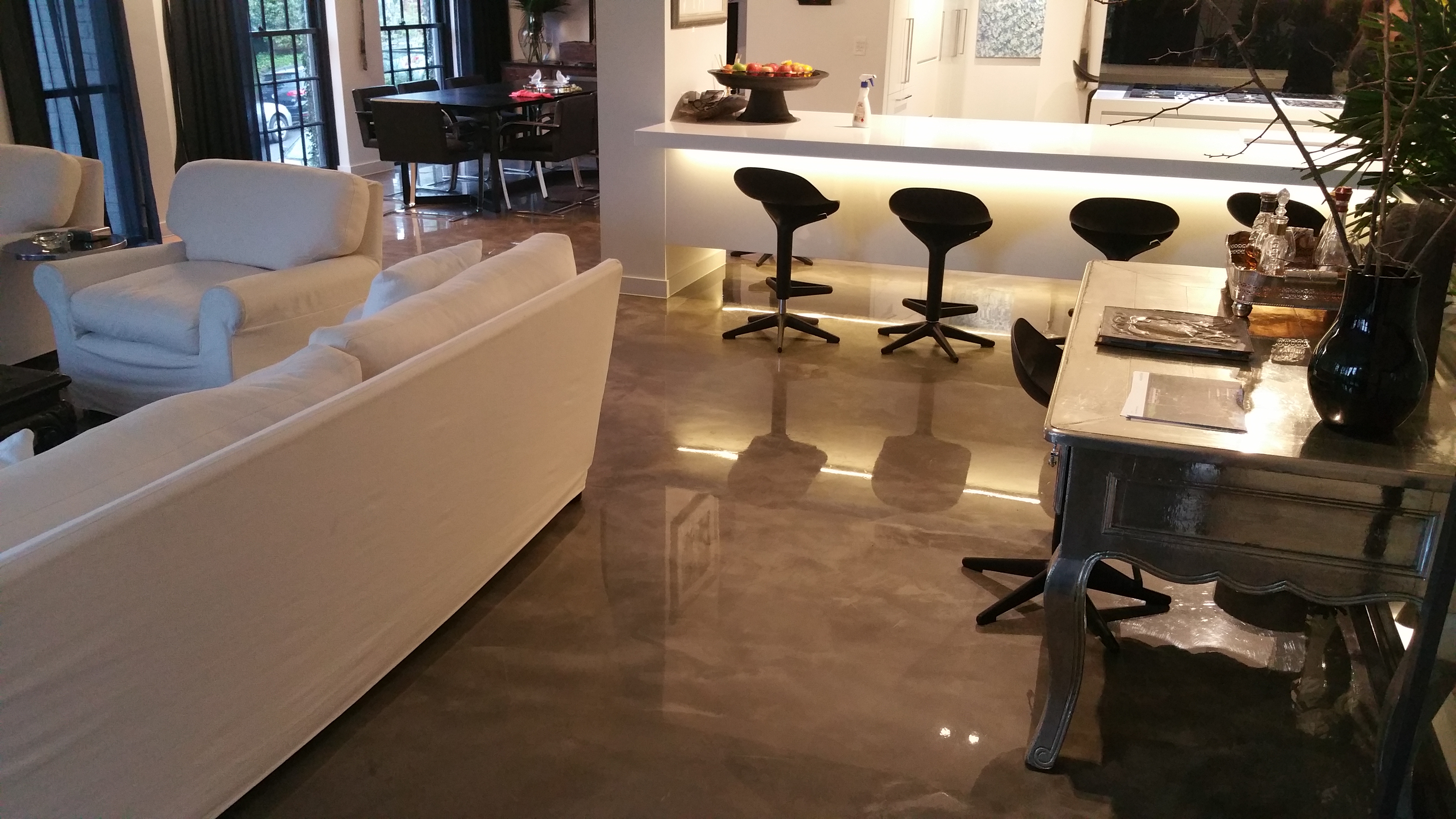 polished concrete Melbourne