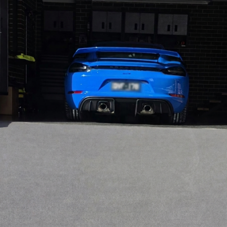 blurred car