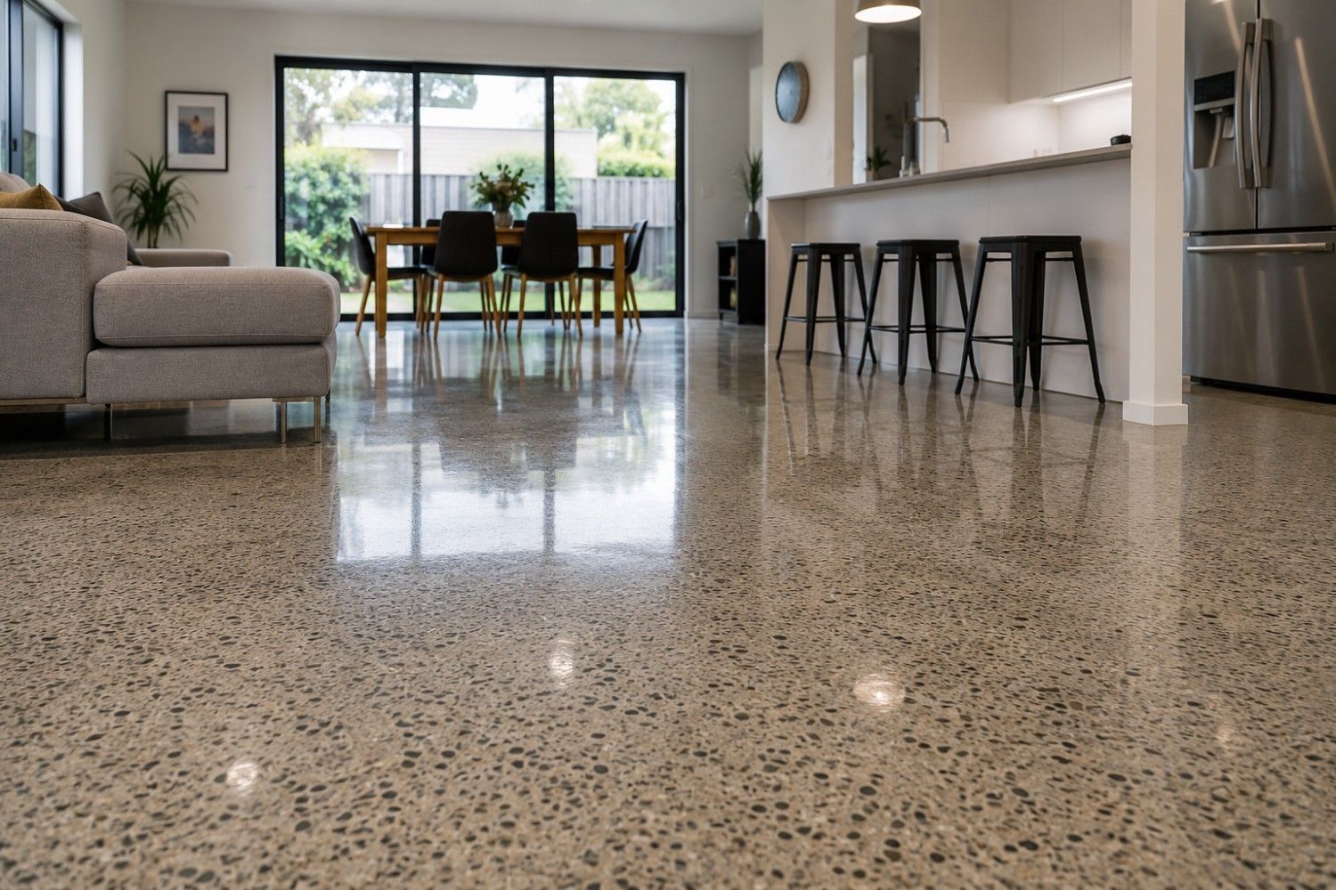 polished concrete