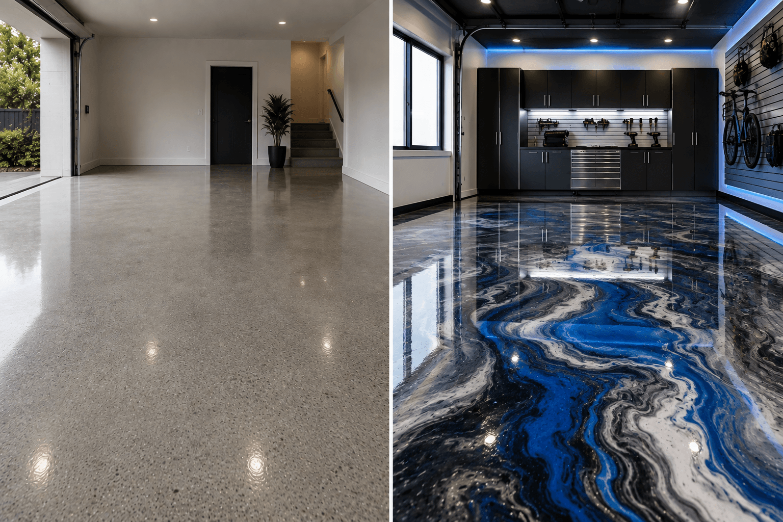 Polished Concrete vs Epoxy Flooring