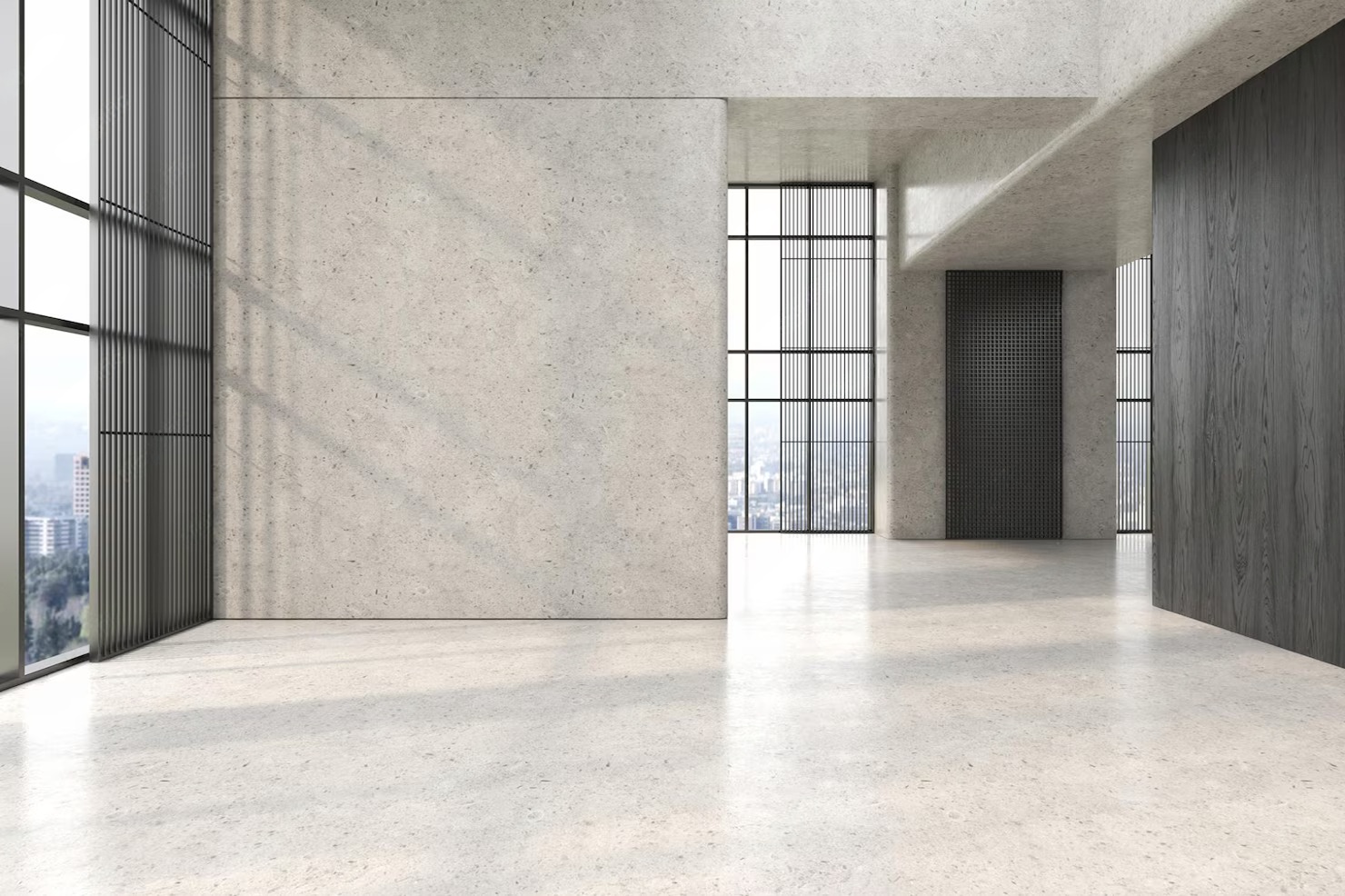 polished concrete floors